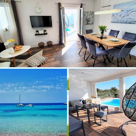 מאלי דרבניק Anas Lagoon Holiday House With Pool At Azure Beach מראה חיצוני תמונה
